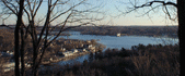 Click for a view from the dune tops overlooking Saugatuck.